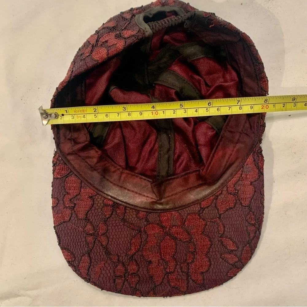 SET of 2 Fashion Hats Ballcap-Style w/ Bling & Lace Yehasso Stylish & Fun